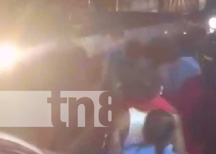 Foto: Fuerte accidente de tránsito en Masaya / TN8 Foto: Fuerte accidente de tránsito en Masaya / TN8