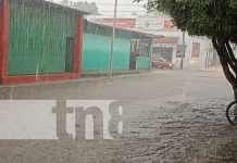 Foto: Fuertes lluvias en Masaya / TN8