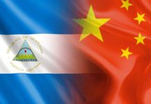 Nicaragua condena acciones secesionistas en Taiwán y respalda a China Foto: Banderas de Nicaragua y China