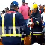 Tragedia en Puerto Sandino: Vuelco de embarcación deja luto Foto: Muerte de trabajadores de la EPN en Puerto Sandino / TN8