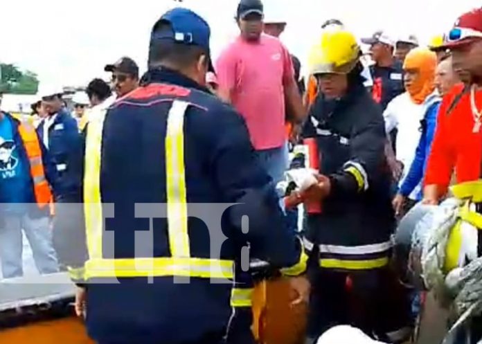 Foto: Muerte de trabajadores de la EPN en Puerto Sandino / TN8 Foto: Muerte de trabajadores de la EPN en Puerto Sandino / TN8