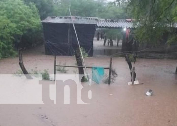 Foto: Afectaciones por lluvias en Rivas / TN8
