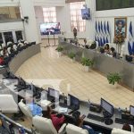 Diputados de Nicaragua aprueban Consejo para el Enfrentamiento al Crimen Organizado Foto: Sesión parlamentaria en Nicaragua / TN8