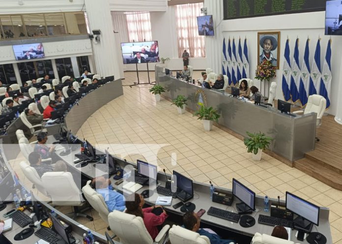 Foto: Sesión parlamentaria en Nicaragua / TN8 Foto: Sesión parlamentaria en Nicaragua / TN8