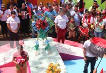 Héroes y Mártires de La Rampla son recordados con amor y cariño en Siuna Foto: Conmemoración en Siuna de héroes y mártires / TN8