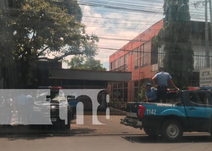 Foto: Robo en una de las tiendas del barrio Bóer, en Managua / TN8 Foto: Robo en una de las tiendas del barrio Bóer, en Managua / TN8