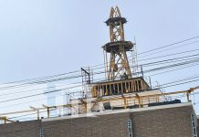 Foto: Construcción de iglesia en Las Colinas, Managua / TN8