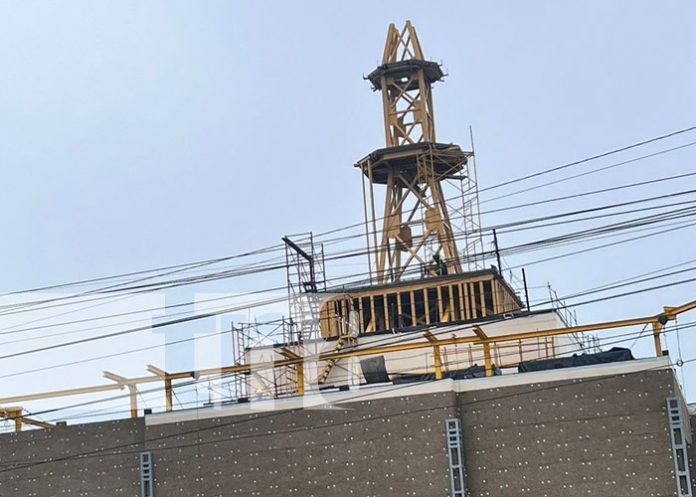 Foto: Construcción de iglesia en Las Colinas, Managua / TN8 Foto: Construcción de iglesia en Las Colinas, Managua / TN8