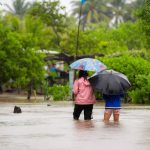 45 personas evacuadas en El Salvador tras potentes lluvias Foto: Inundaciones en El Salvador /cortesía