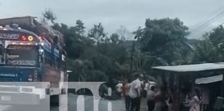 Accidente en carretera Matagalpa-Rancho Grande