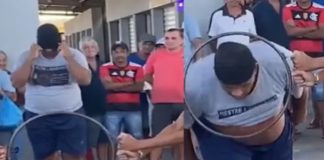 Foto: Hombre se viraliza en redes /cortesía