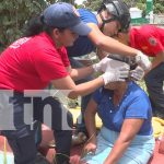 Mujer sufre graves lesiones tras caer en una fosa en el cementerio de Estelí Foto: En Estelí, mujer resultó con lesiones en todo su cuerpo/TN8