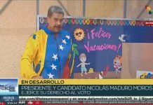 Presidente Nicolás Maduro ejerce su derecho al voto en las elecciones venezolanas Foto: Presidente Nicolás Maduro ejerce su derecho al voto en las elecciones venezolanas/Cortesía
