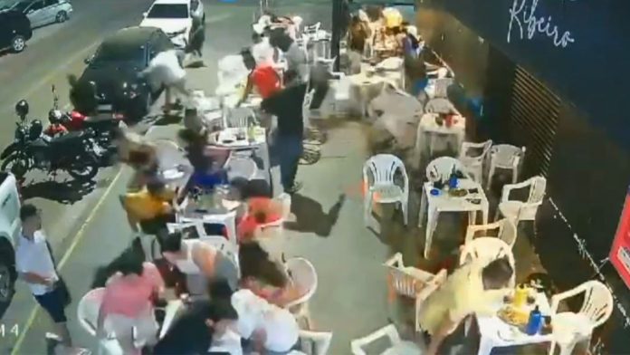 Foto: En Brasil un brutal asesinato captado por cámaras de vigilancia /créditos