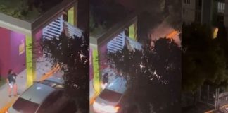 Foto: Encontró a su esposo saliendo del residencial con la otra /Cortesía