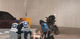Foto: Terrible caída en barrio Martha Quezada /TN8