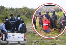 Expolicías implicados en el secuestro de 26 personas en Honduras Foto: Alarma en Honduras /cortesía