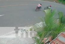 Imprudencia en Matagalpa: Dos motorizados colisionan de manera abrupta Foto: En Matagalpa, se registró un accidente de tránsito donde se vieron involucrados dos motorizados/TN8