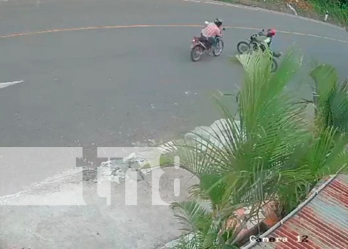 Foto: En Matagalpa, se registró un accidente de tránsito donde se vieron involucrados dos motorizados/TN8 Foto: En Matagalpa, se registró un accidente de tránsito donde se vieron involucrados dos motorizados/TN8