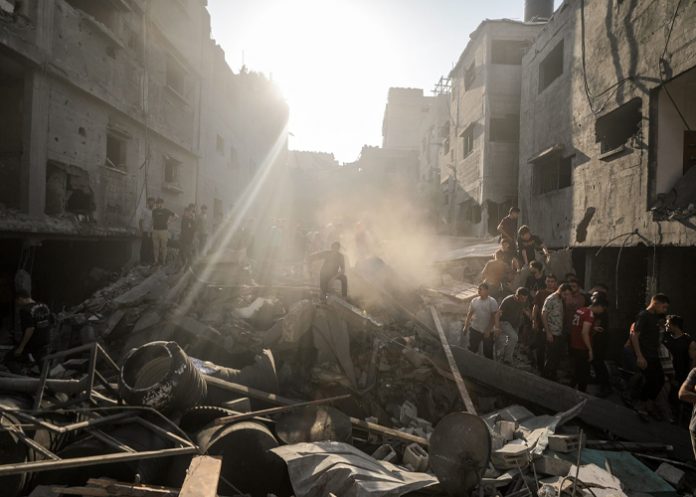 Foto: Dolor en Gaza /cortesía