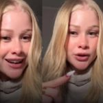 Influencer asegura que carga con una maldición