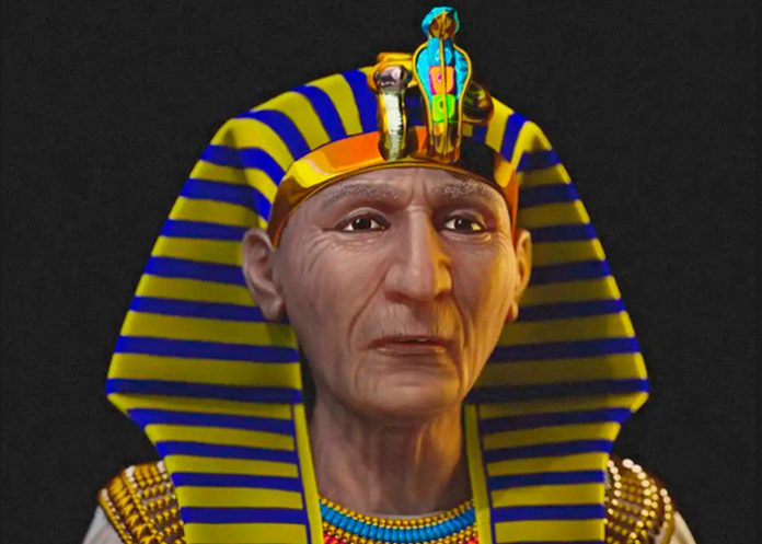 Foto: Recrean el rostro del faraón Ramsés II a sus 90 años/Cortesía