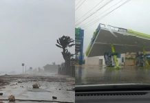 Huracán Beryl impacta fuertemente el sureste de México en categoría 2 Foto: Beryl impacta en México /cortesía