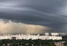 Imágenes del huracán Orján tras su paso por Moscú, Rusia Foto: Huracán Orján en Rusia /cortesía