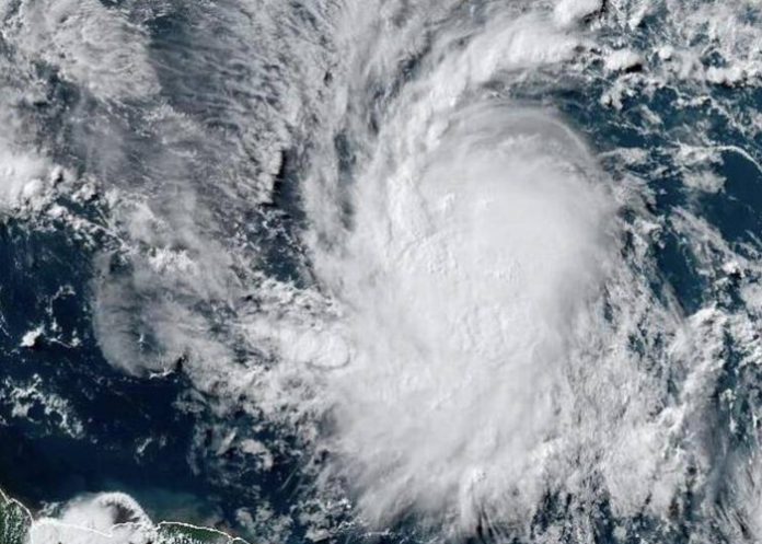 Foto: Huracán Beryl con vientos catastróficos /cortesía Foto: Huracán Beryl con vientos catastróficos /cortesía