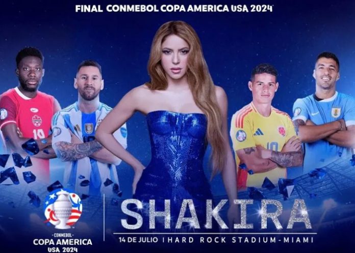Foto: Shakira cantará en la final de la Copa América 2024  /cortesía Foto: Shakira cantará en la final de la Copa América 2024 /cortesía