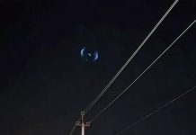 En Rusia un gigantesco objeto azul en el cielo deja a todos boquiabiertos Foto: Misterio en Rusia /cortesía