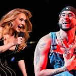 Foto: Adele confiesa su 'amor' por Bad Bunny durante un concierto en Las Vegas / Cortesía