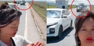 Foto: Influencer china sufrió un brutal atropello durante una transmisión en vivo / Cortesía