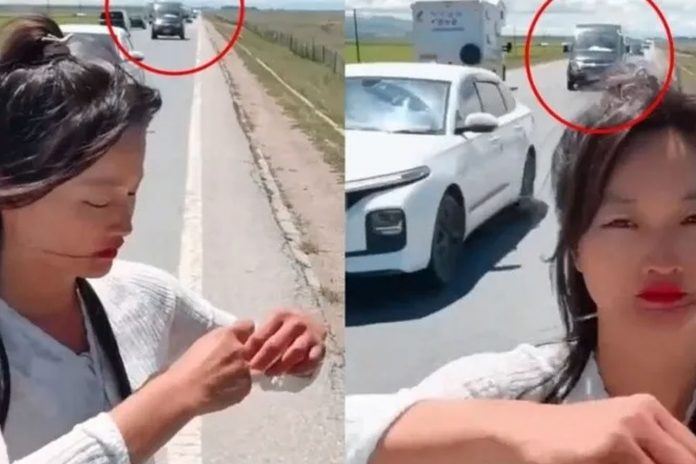 1 Foto: Influencer china sufrió un brutal atropello durante una transmisión en vivo / Cortesía