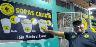 Deliciosas Sopas Calixto solo en Managua