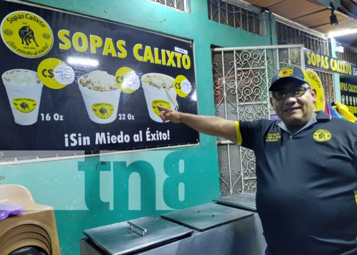 Foto: Deliciosas Sopas Calixto solo en Managua /TN8 Deliciosas Sopas Calixto solo en Managua
