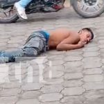 Peatón en estado delicado de salud tras ser arrollado por una motociclista en Jalapa Foto: Peatón en estado delicado de salud tras ser arrollado por una motociclista en Jalapa/TN8