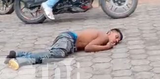 Foto: Peatón en estado delicado de salud tras ser arrollado por una motociclista en Jalapa/TN8