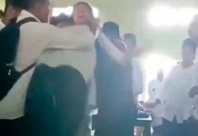 Exorcismo en aula escolar: Imágenes de una estudiante supuestamente poseída Foto: captan supuesto exorcismo de una estudiante/Cortesía