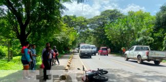 Foto: Varios accidentes de tránsito en Chinandega, en los que están involucrados motociclistas y conductores de camioneta/TN8