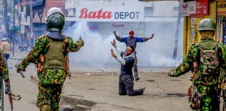 Foto: Caos en Kenia /cortesía