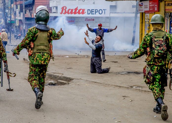 Foto: Caos en Kenia /cortesía
