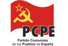 Partido Comunista de Los Pueblos de España saluda el 45/19 Partido Comunista de Los Pueblos de España saluda el 45/19