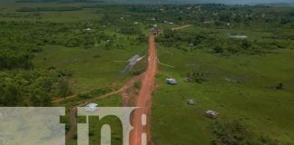 Foto: Inauguran tramo de 22 km de camino productivo en la Costa Caribe Norte/TN8