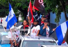 Bajo ese sol que no declina se celebra el triunfo de la Revolución Popular Sandinista 𝗩𝗶𝗴𝗶𝗹𝗶𝗮 𝗱𝗲𝗹 𝗴𝗿𝗮𝗻 𝘁𝗿𝗶𝘂𝗻𝗳𝗼 𝗱𝗲 𝗹𝗮 𝗥𝗲𝘃𝗼𝗹𝘂𝗰𝗶𝗼́𝗻 en Bilwi