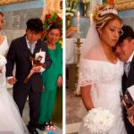 Llega a su boda completamente borracho