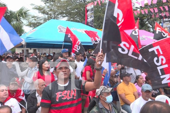 1 Nicaragua conmemora el 45/19 del Triunfo Sandinista con una masiva caravana