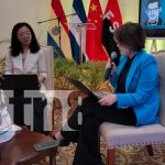 Foto: Periodistas chinas participan en encuentro de comunicación en la UNAN-León/TN8