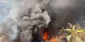 Foto: Un avión se estrella en Nepal, deja 18 muertos y solo se salva el piloto