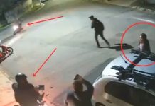 Foto: Mujer reacciona al asalto /cortesía